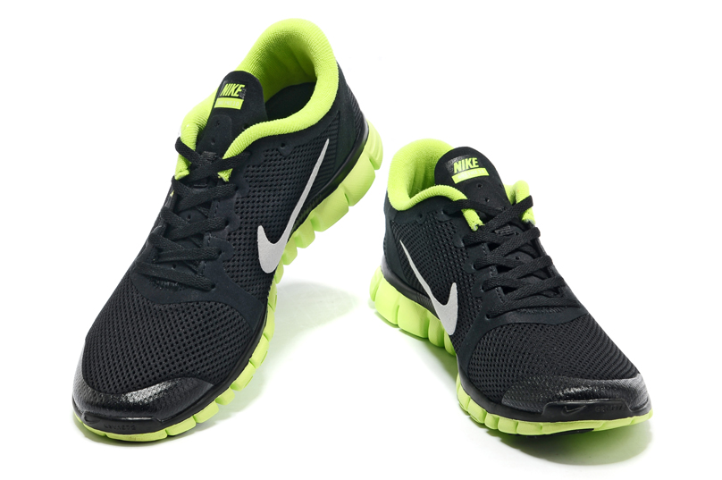 Nike Free 3.0 men black green new shoes men (2)